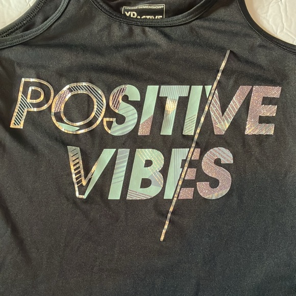 Girls young dimensions active black tank top Sz 9-10 years - Picture 6 of 10
